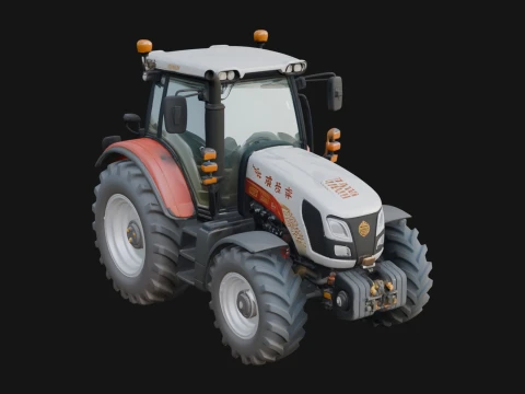 Farm Tractor Model Design 13 - 3D Print Model 3Dプリントモデル