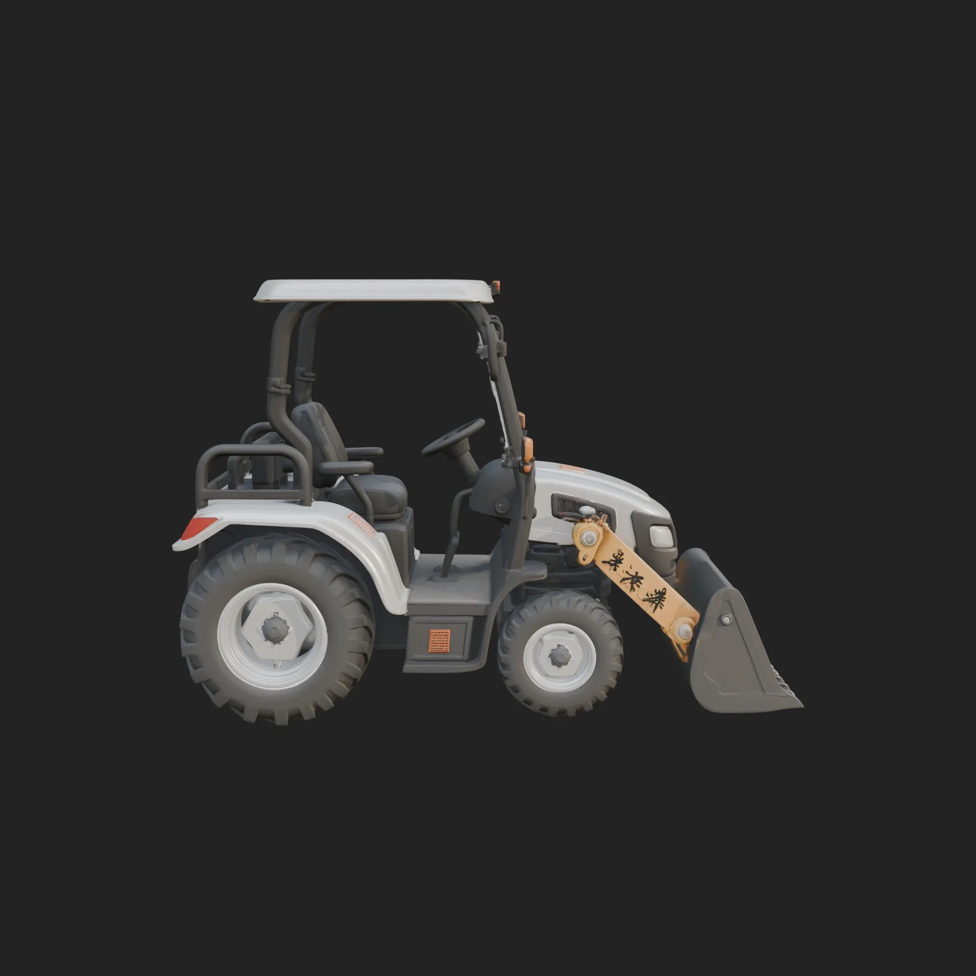 Wheel Loader Model Design 10 - 3D Print Model 3D Print Model .c4d .max .obj .3ds .fbx .stl .blend