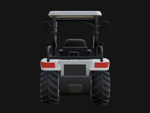 Wheel Loader Model Design 10 - 3D Print Model 3D Print Model