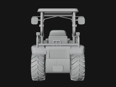 Wheel Loader Model Design 10 - 3D Print Model 3D Print Model