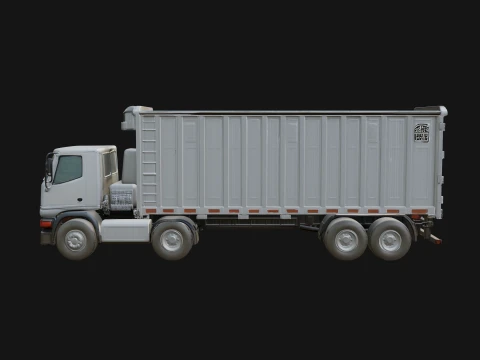 Container Trailer Model Design 3 - 3D Print Model 3D Print Model