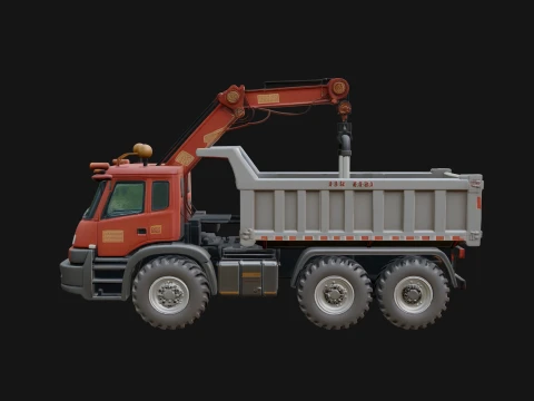 Dump Truck Model Design 23 - 3D Print Model 3D Print Model