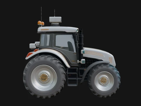 Farm Tractor Model Design 15 - 3D Print Model 3D Print Model