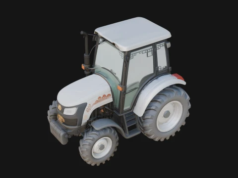 Farm Tractor Model Design 16 - 3D Print Model 3D Print Model