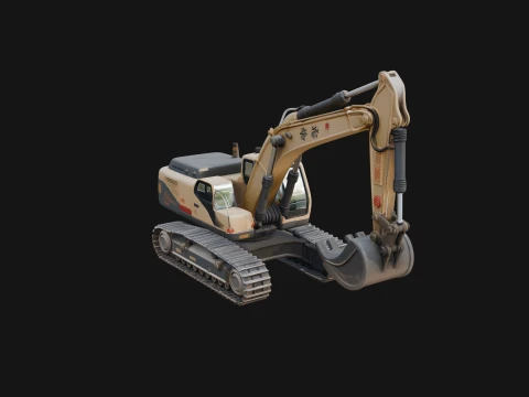 Excavator Model Design 11 - 3D Print Model 3D Print Model