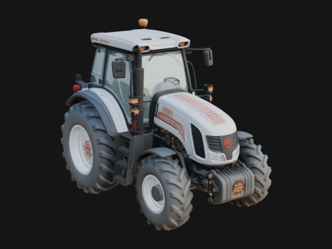Farm Tractor Model Design 19 - 3D Print Model 3D 프린트 모델