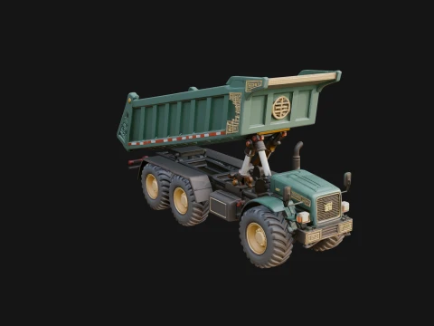 Dump Truck Model Design 24 - 3D Print Model 3D Print Model