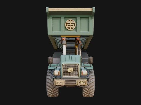 Dump Truck Model Design 24 - 3D Print Model 3D Print Model
