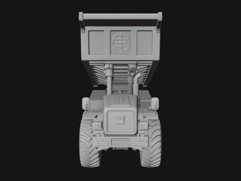 Dump Truck Model Design 24 - 3D Print Model 3D Print Model