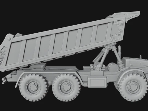 Dump Truck Model Design 24 - 3D Print Model 3D Print Model