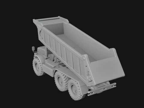 Dump Truck Model Design 24 - 3D Print Model 3D Print Model