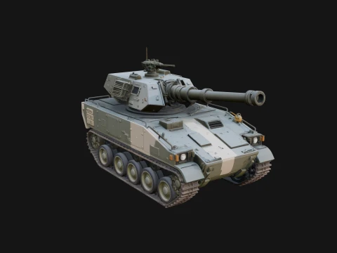 Tracked Armored Vehicle Model Design 25 - 3D Print Model 3D Print Model