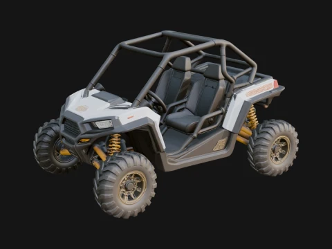 Side by Side UTV Model Design 1 - 3D Print Model 3D Print Model