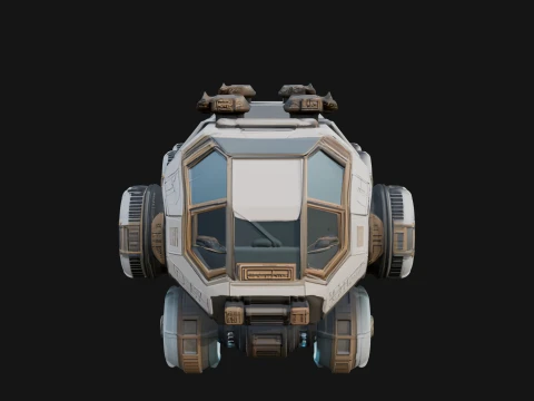 Hover Transport Model Design 2 - 3D Print Model 3D Print Model