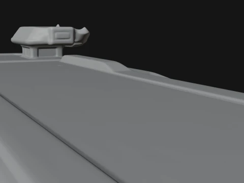 Hover Transport Model Design 2 - 3D Print Model 3D Print Model