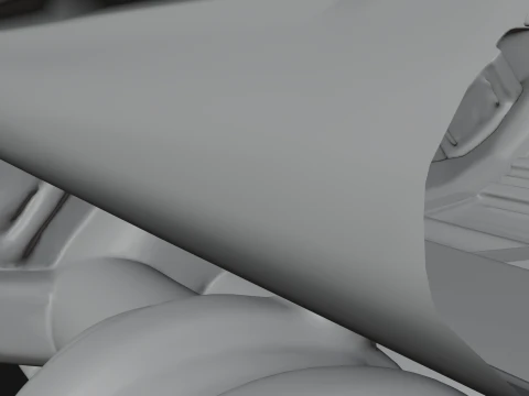 Hover Transport Model Design 2 - 3D Print Model 3D Print Model