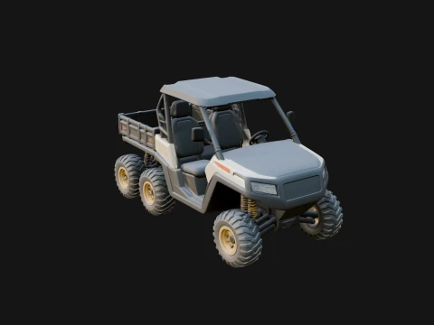 Side by Side UTV Model Design 2 - 3D Print Model 3D Print Model