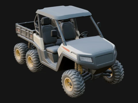 Side by Side UTV Model Design 2 - 3D Print Model 3D Print Model