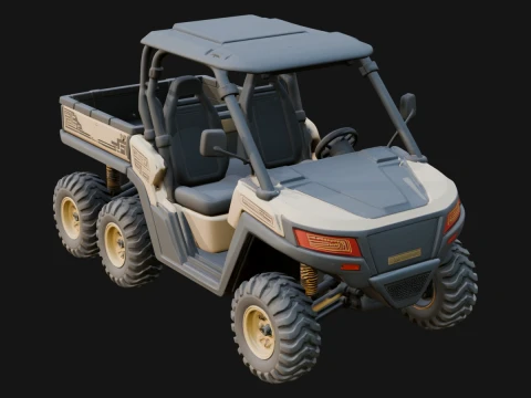 Side by Side UTV Model Design 3 - 3D Print Model 3D Print Model
