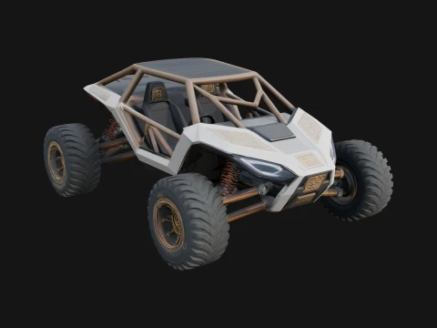 Side by Side UTV Model Design 4 - 3D Print Model 3D Print Model
