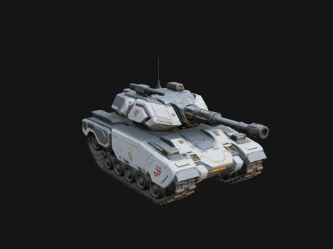 Tracked Armored Vehicle Model Design 28 - 3D Print Model 3D Print Model