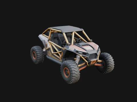 Side by Side UTV Model Design 5 - 3D Print Model 3D Print Model