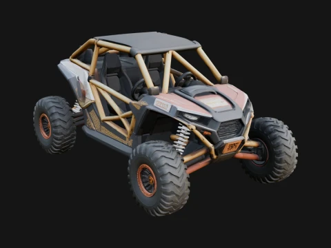 Side by Side UTV Model Design 5 - 3D Print Model 3D Print Model