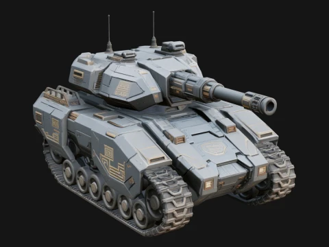 Tracked Armored Vehicle Model Design 29 - 3D Print Model 3D Druckmodell