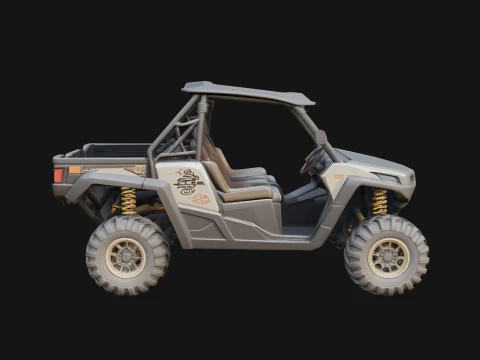 Side by Side UTV Model Design 6 - 3D Print Model 3D Print Model