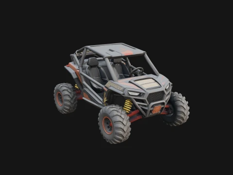 Side by Side UTV Model Design 7 - 3D Print Model 3D Print Model
