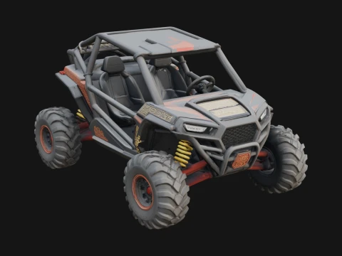 Side by Side UTV Model Design 7 - 3D Print Model 3D Print Model