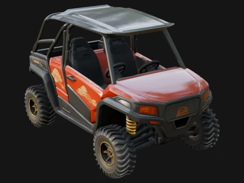 Side by Side UTV Model Design 8 - 3D Print Model 3D Print Model