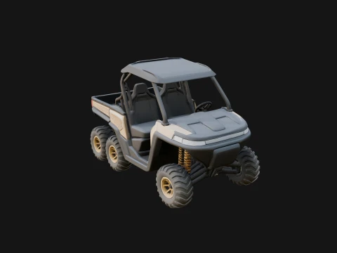 Side by Side UTV Model Design 11 - 3D Print Model 3D Print Model