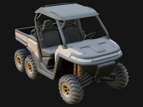 Side by Side UTV Model Design 11 - 3D Print Model 3D Print Model