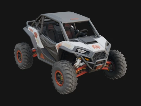 Side by Side UTV Model Design 12 - 3D Print Model 3D Print Model