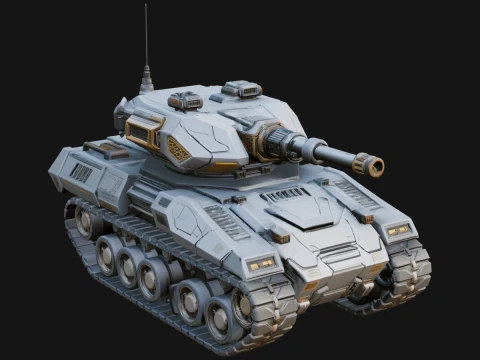 Tracked Armored Vehicle Model Design 32 - 3D Print Model 3D Druckmodell