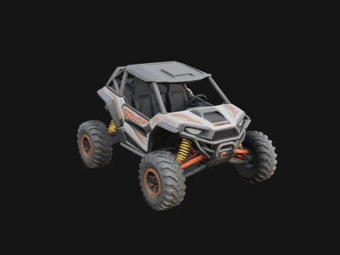 Side by Side UTV Model Design 14 - 3D Print Model 3D Print Model