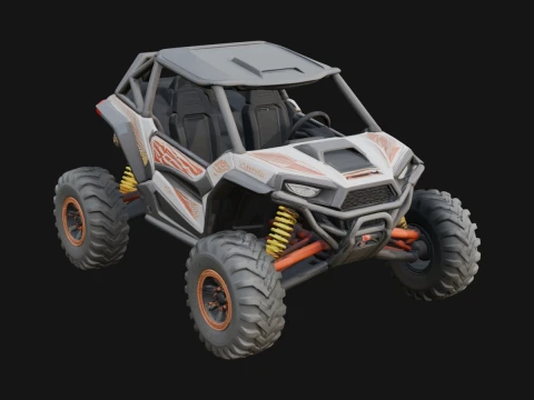 Side by Side UTV Model Design 14 - 3D Print Model 3D Print Model