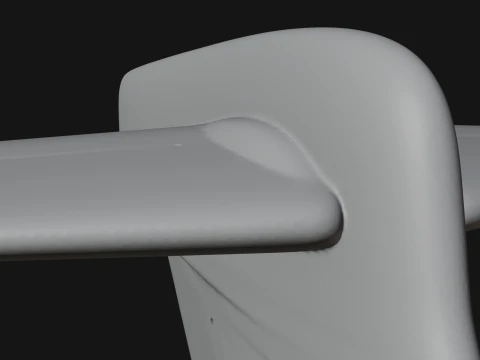 Military Cargo Plane Model Design 4 - 3D Print Model 3D Print Model