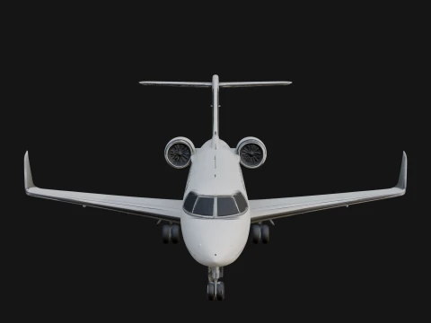 Private Jet Model Design 1 - 3D Print Model 3D Print Model