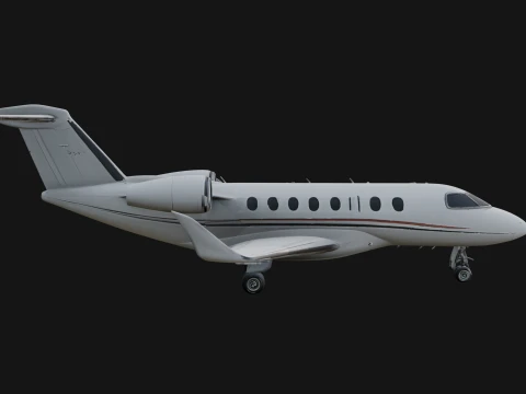 Private Jet Model Design 1 - 3D Print Model 3D Print Model