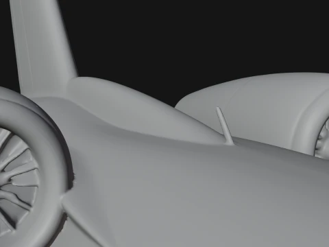 Private Jet Model Design 1 - 3D Print Model 3D Print Model