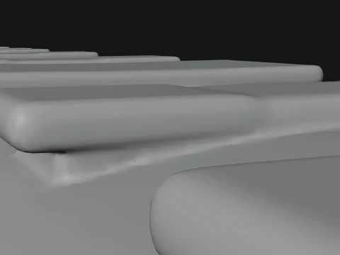 Passenger Train Car Model Design 1 - 3D Print Model 3D Print Model