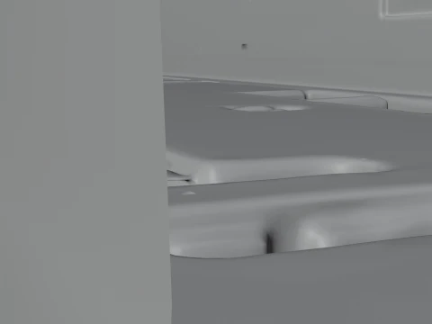 Passenger Train Car Model Design 1 - 3D Print Model 3D Print Model