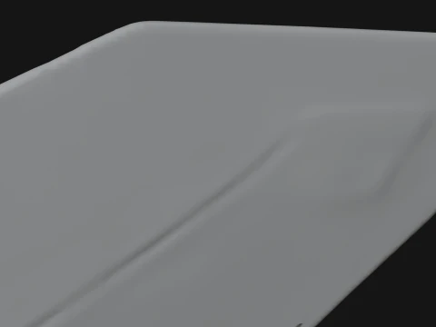 Stealth Bomber Plane Model Design 1 - 3D Print Model 3D Print Model