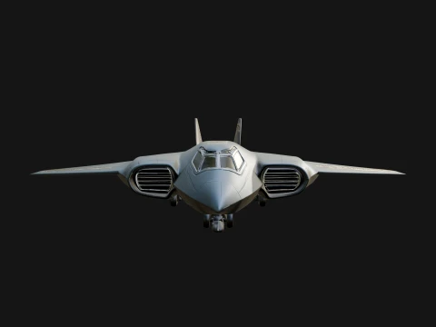 Military Jet Fighter Model Design 6 - 3D Print Model 3D Print Model