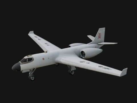 Military Cargo Plane Model Design 9 - 3D Print Model 3D Print Model