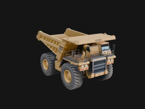 Dump Truck Model Design 26 - 3D Print Model 3D Print Model