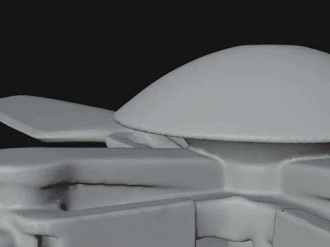 Rescue Helicopter Model Design 5 - 3D Print Model 3D Print Model