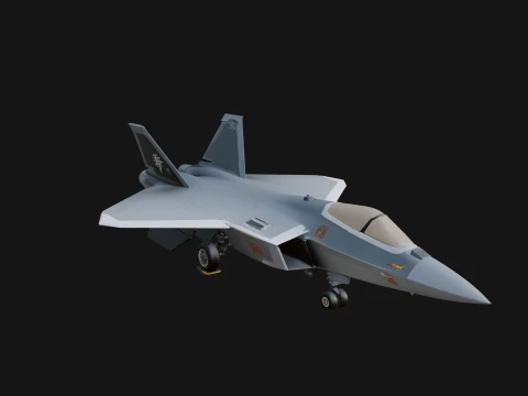 Military Jet Fighter Model Design 7 - 3D Print Model 3D Print Model